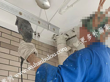武汉江岸区阳台卧室天花板漏水补漏